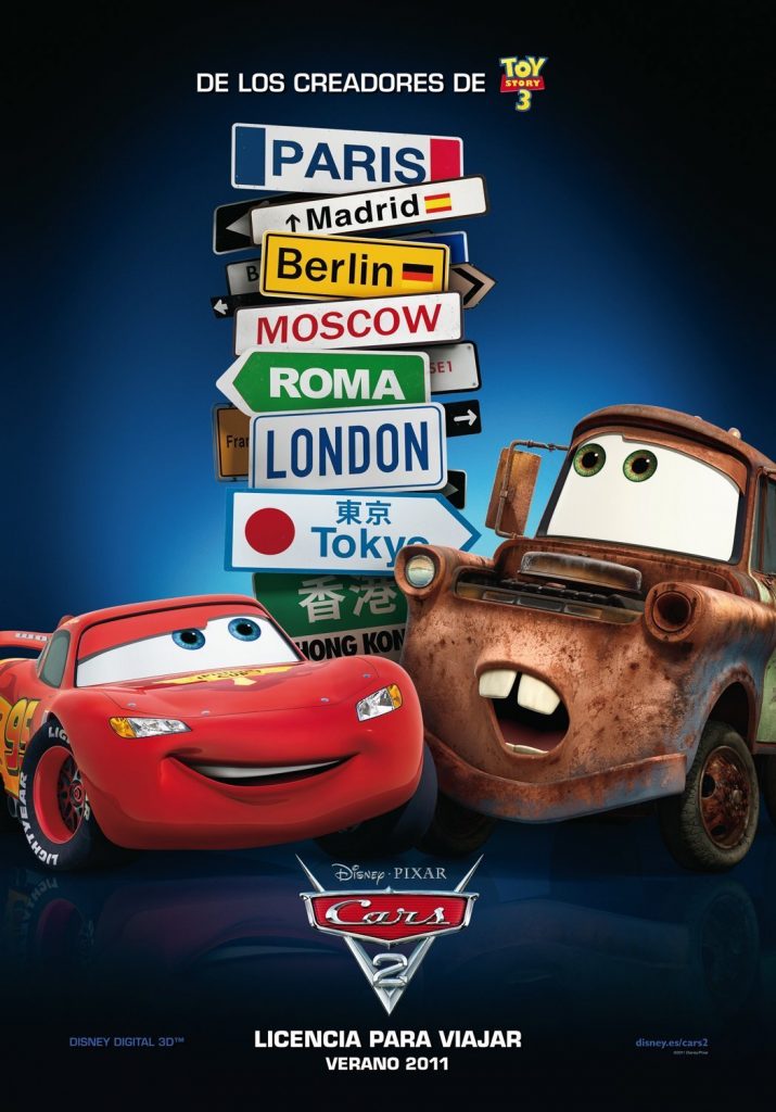 Póster de Cars 2