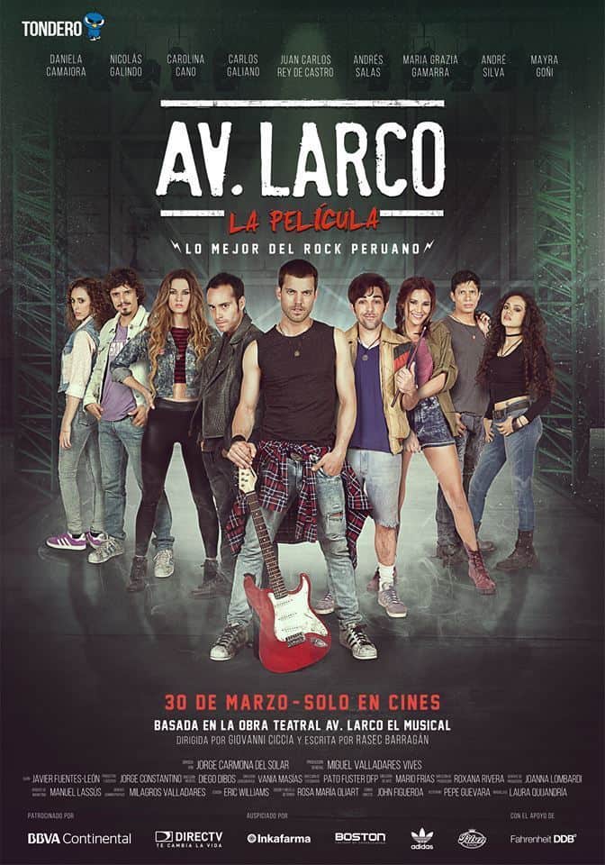 Póster de Avenida Larco, la película