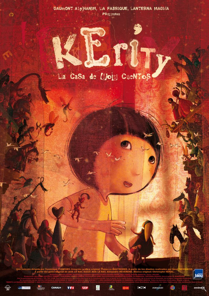 Póster de Kérity, la casa de los cuentos