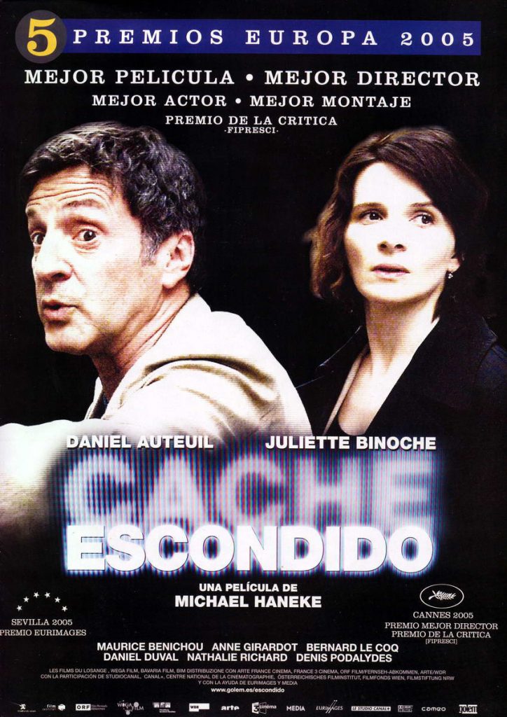 Póster de Caché: Escondido