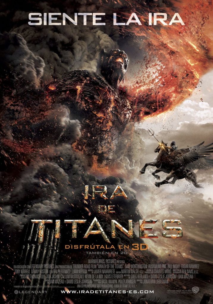 Póster de Ira de titanes