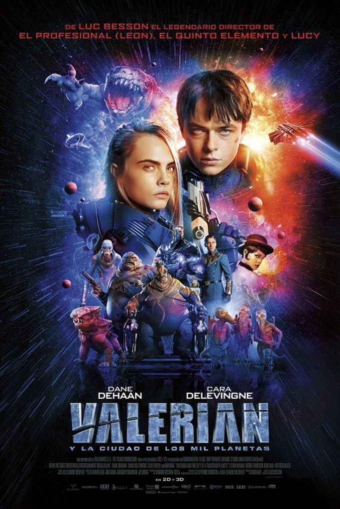 Póster de Valerian y la ciudad de los mil planetas