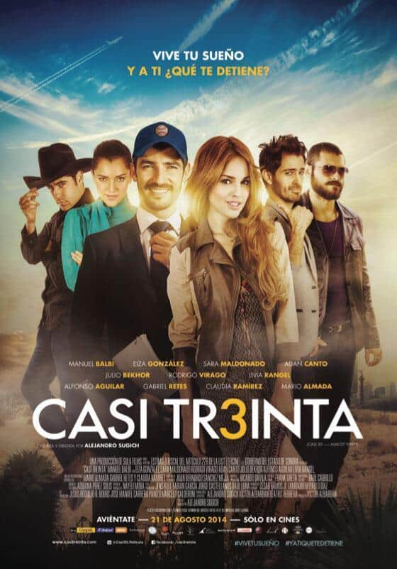 Póster de Casi treinta