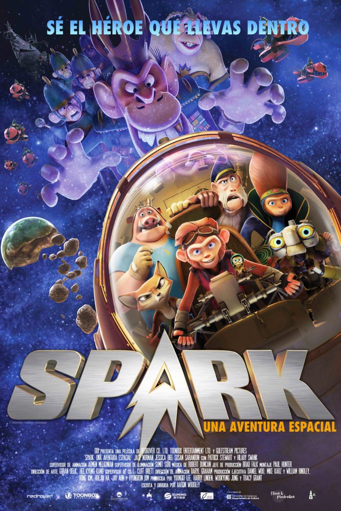Póster de Spark, una aventura espacial