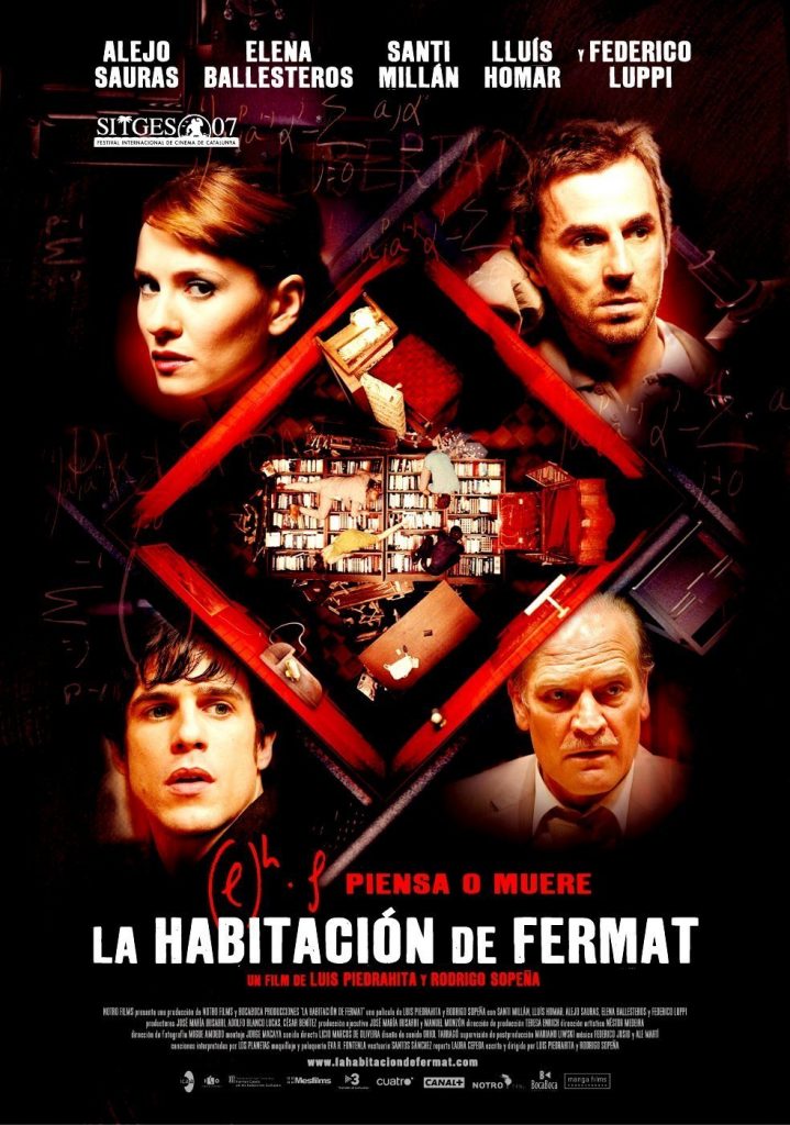 Póster de La habitación de Fermat