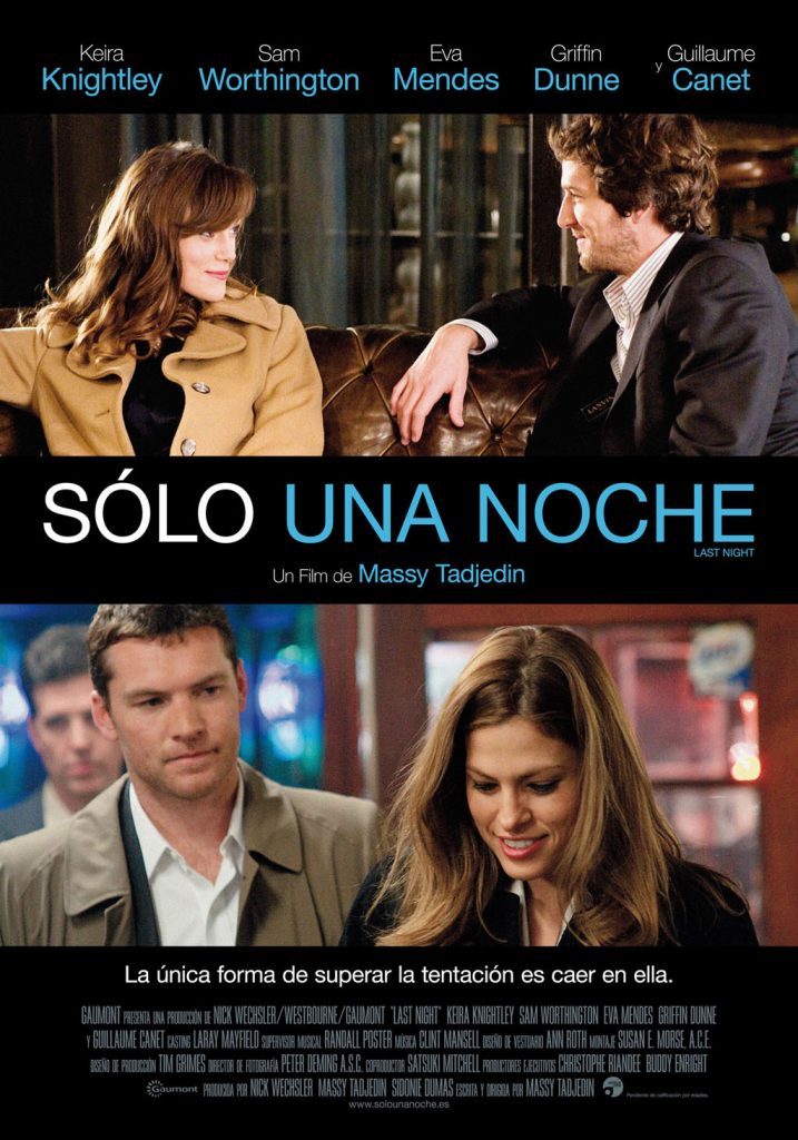 Póster de Sólo una noche