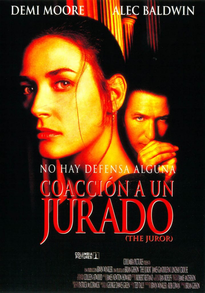 Póster de Coacción a un jurado