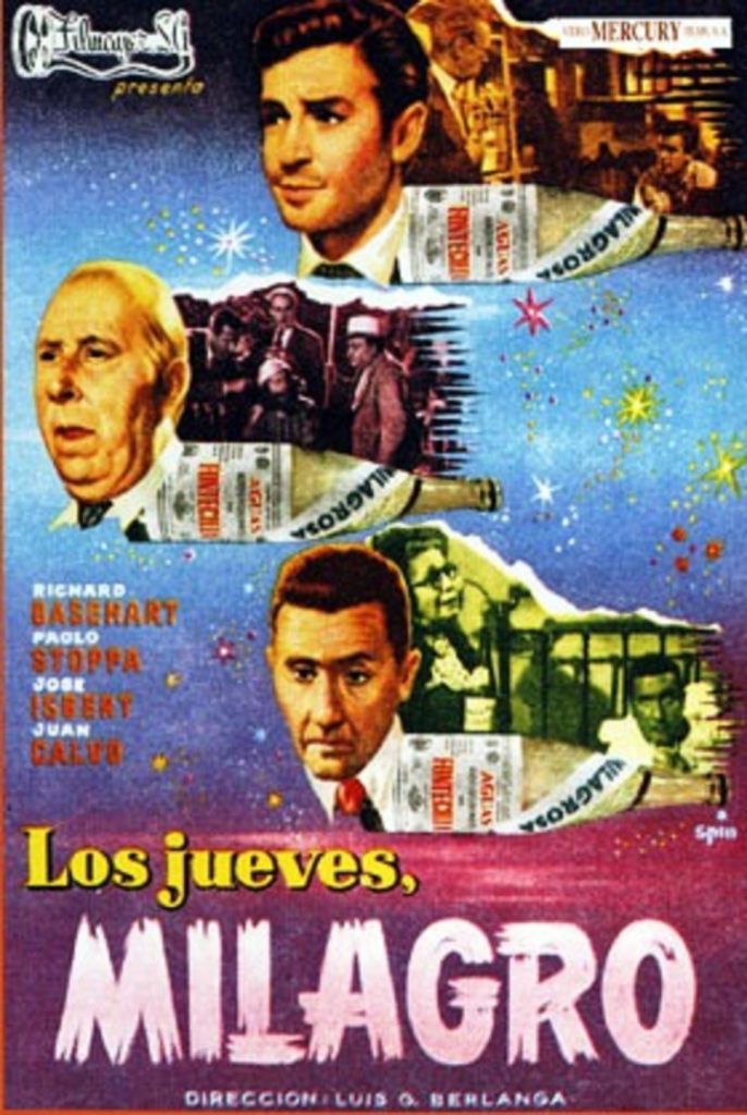 Póster de Los jueves, milagro