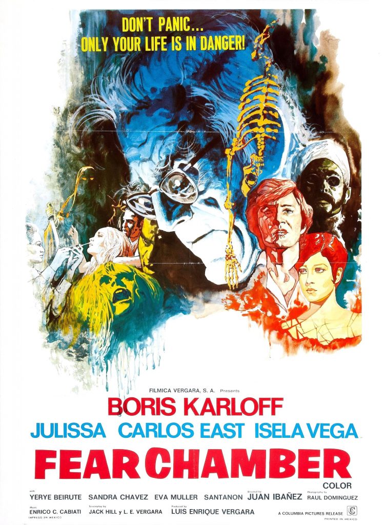 Póster de La Cámara del Terror