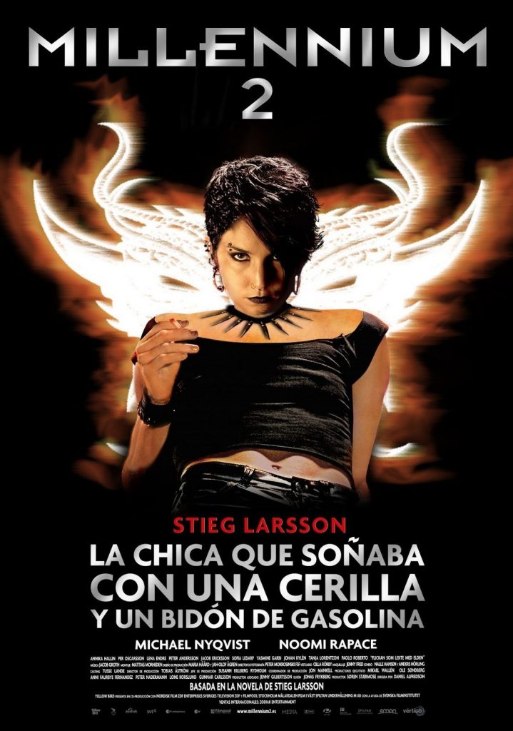 Póster de Millennium 2: La chica que soñaba con una cerilla y un bidón de gasolina