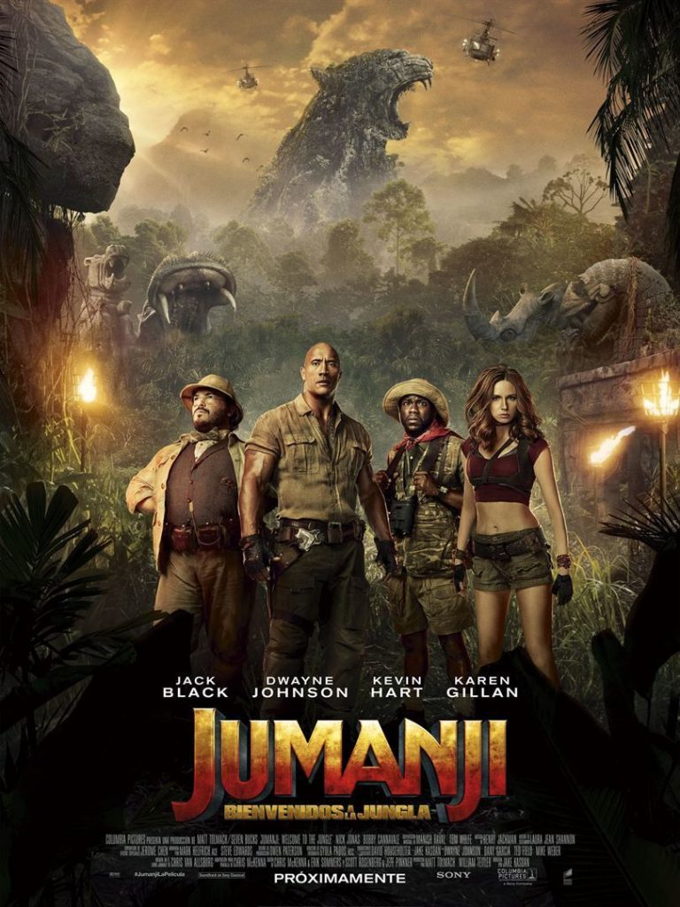Póster de Jumanji: Bienvenidos a la jungla