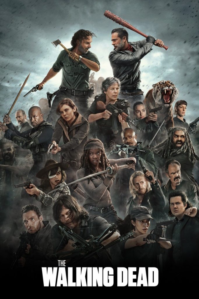 Póster de The Walking Dead 1ª parte (1-8) Temporada 8