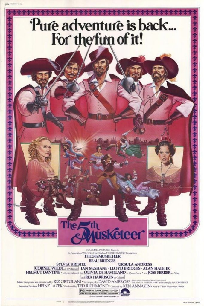 Póster de El quinto mosquetero