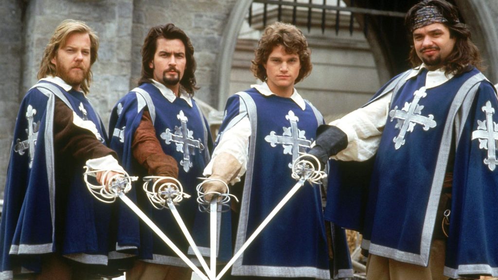 La película Los tres mosqueteros (1993) el Final de