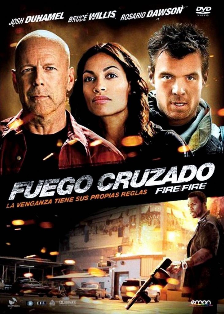 Póster de Fuego cruzado