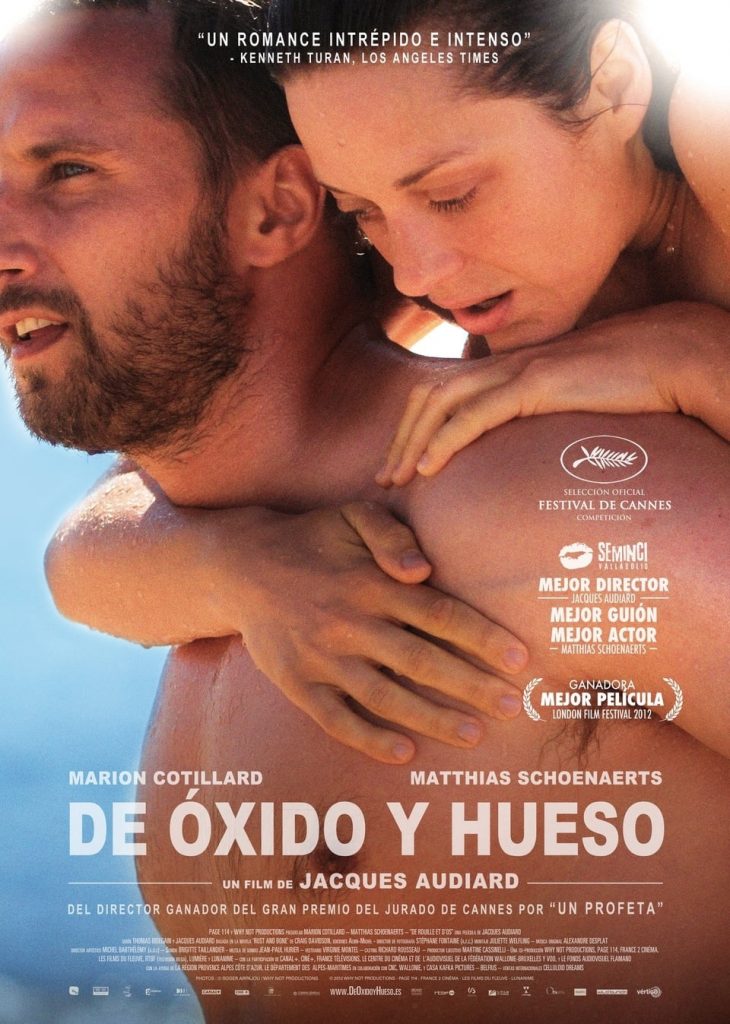 Póster de De óxido y hueso