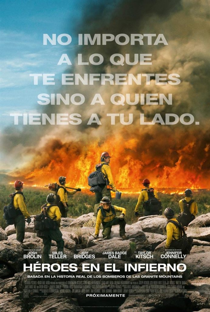 Póster de Héroes en el infierno