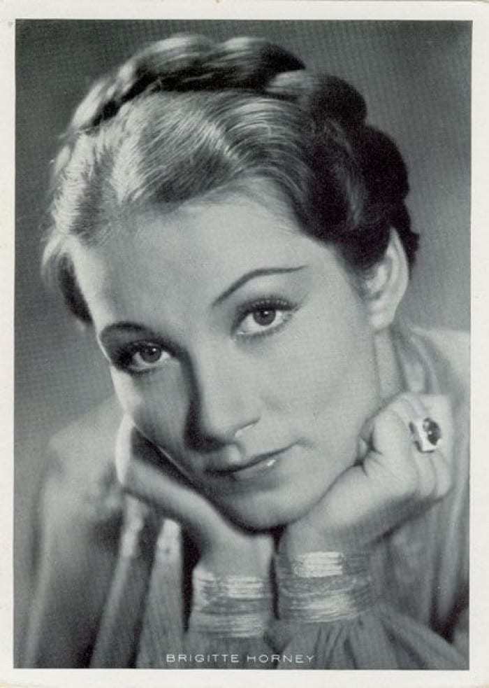 Póster de Brigitte Horney