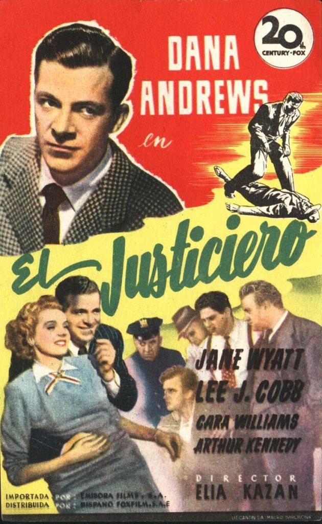 Póster de El justiciero
