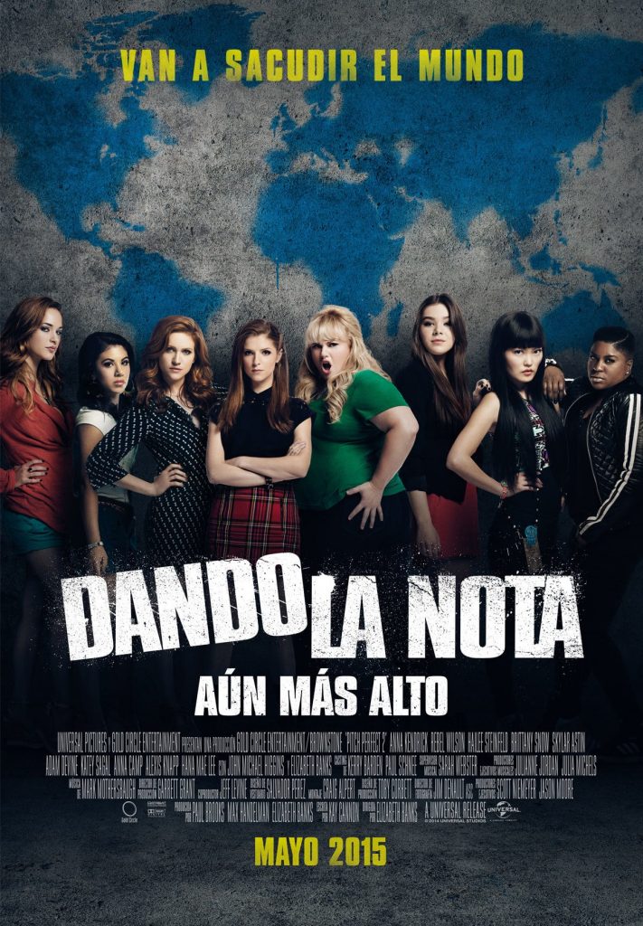 Póster de Dando la nota – Aún más alto