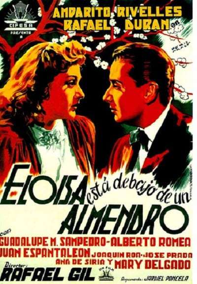 Póster de Eloísa está debajo de un almendro