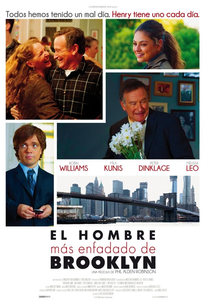 Póster de El hombre más enfadado de Brooklyn