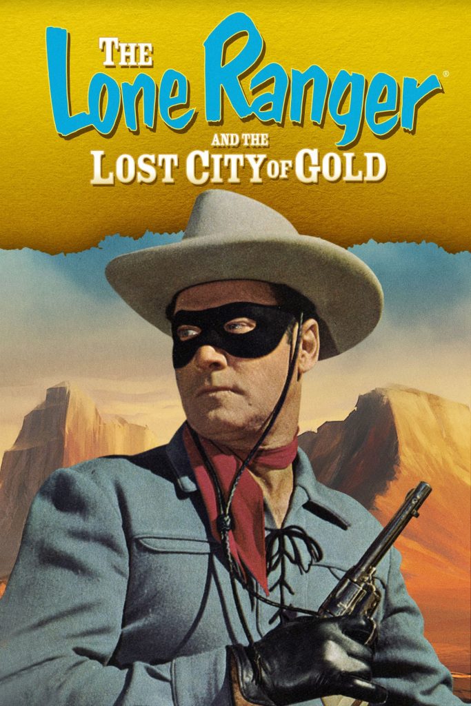 Póster de El llanero solitario y la ciudad perdida del oro