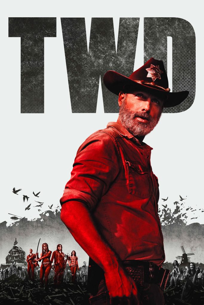 Póster de The Walking Dead 1ª parte (1-8) Temporada 9