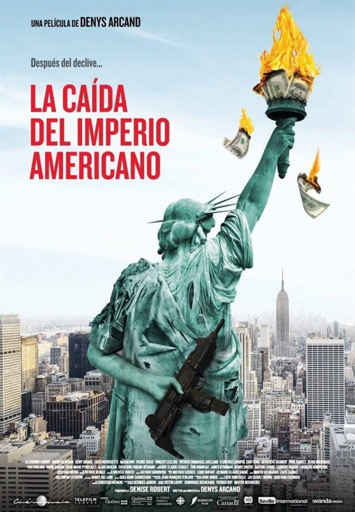 Póster de La caída del Imperio Americano