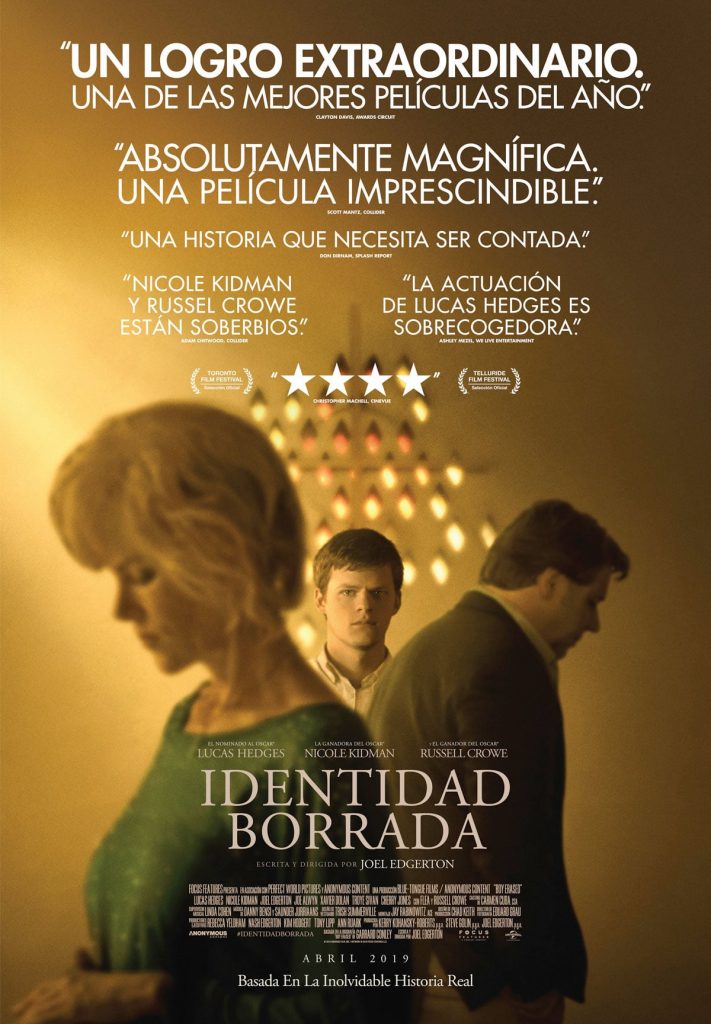 Póster de Identidad borrada