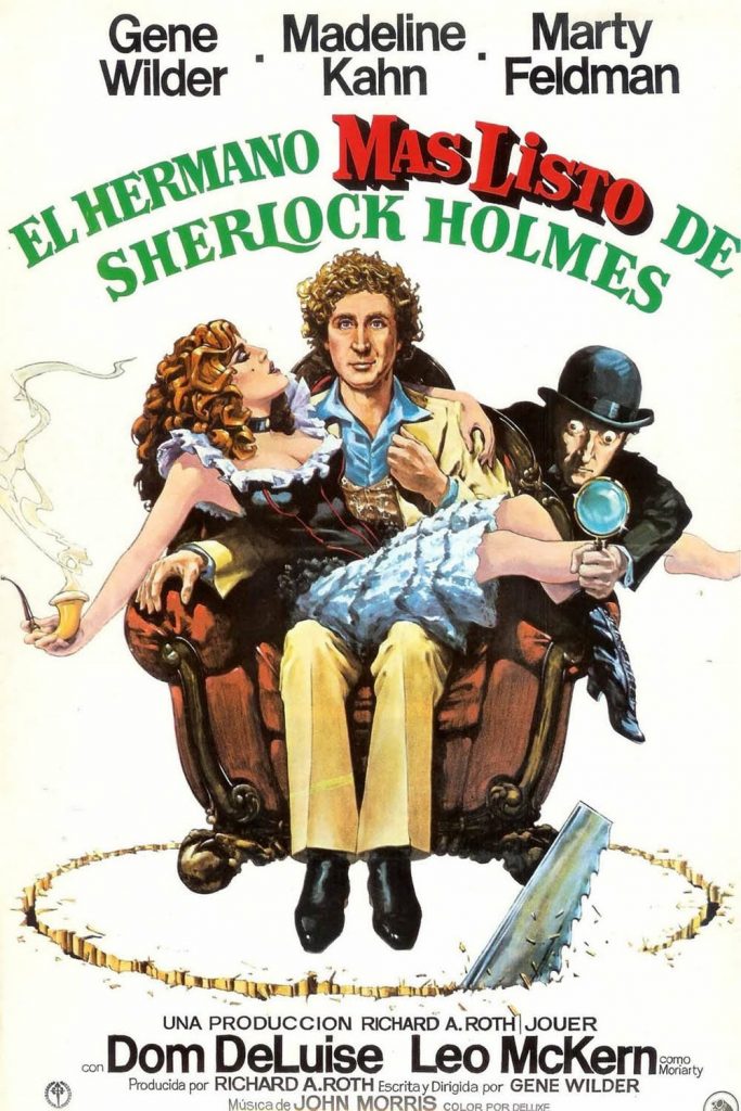 Póster de El hermano más listo de Sherlock Holmes