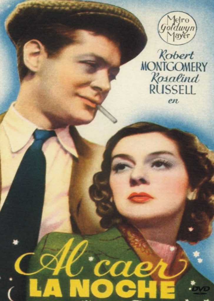 Póster de Al caer la noche (1937)