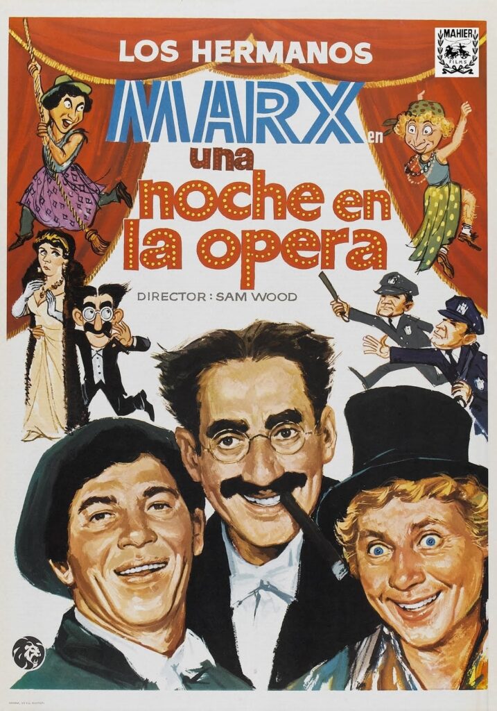 Póster de Una noche en la ópera