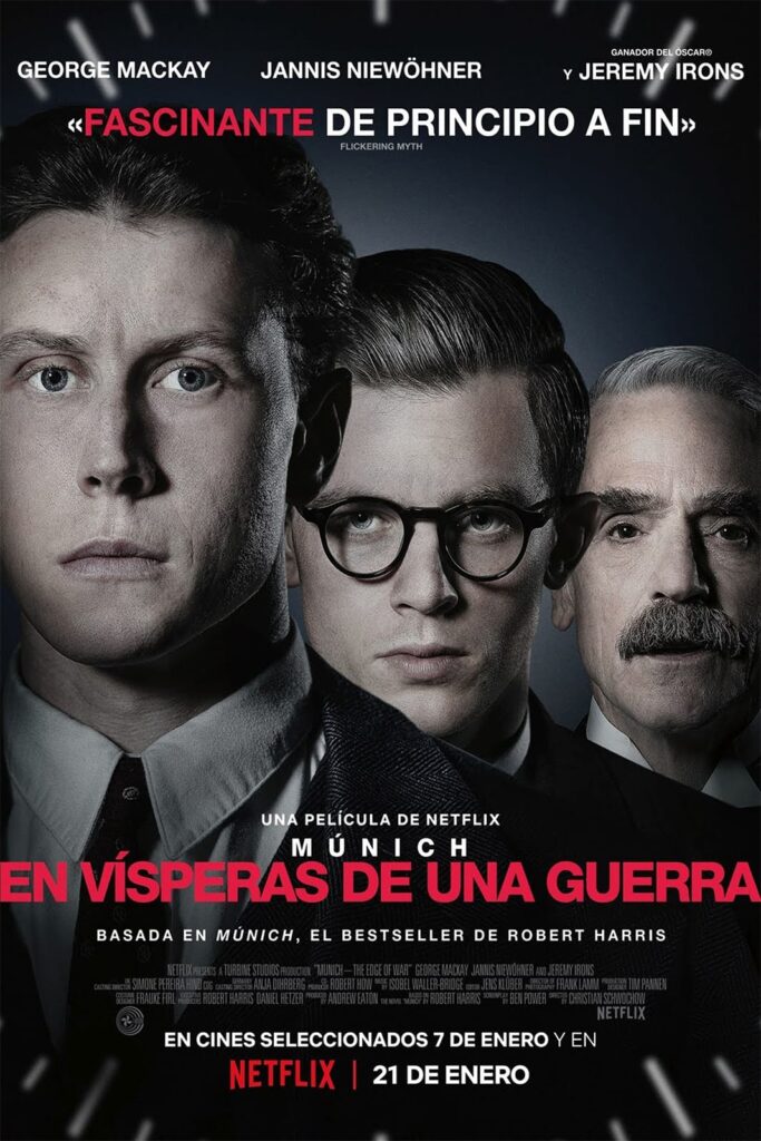 Póster de Múnich en vísperas de una guerra
