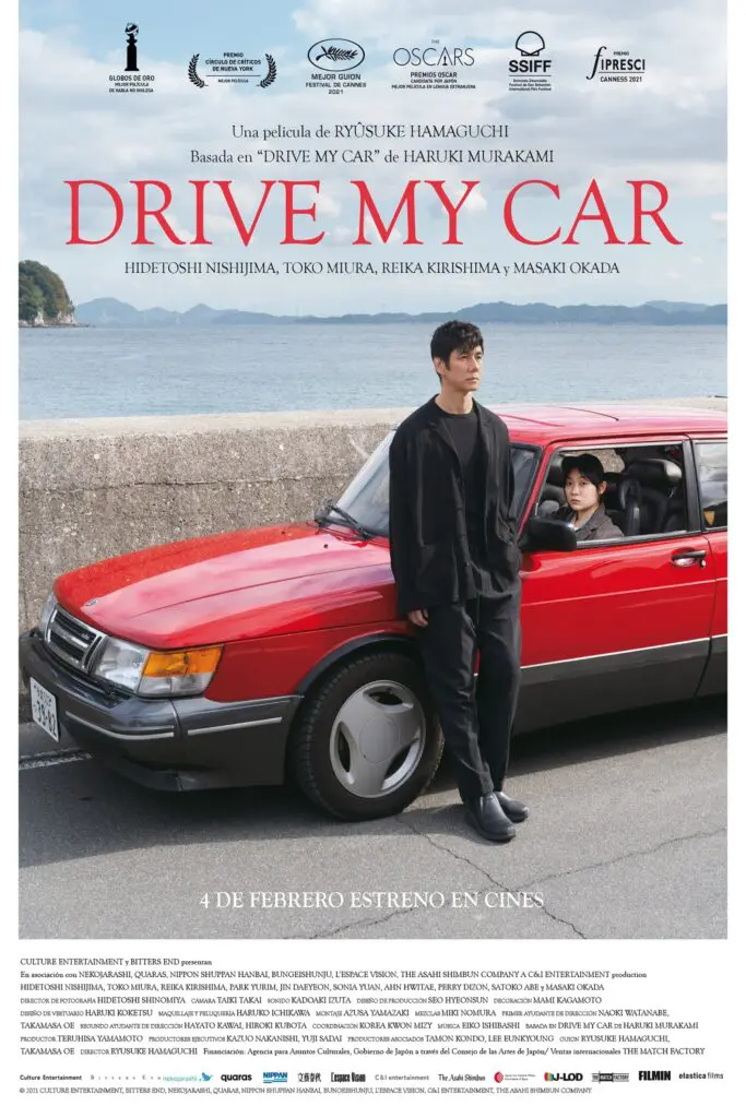 Póster de Drive my car