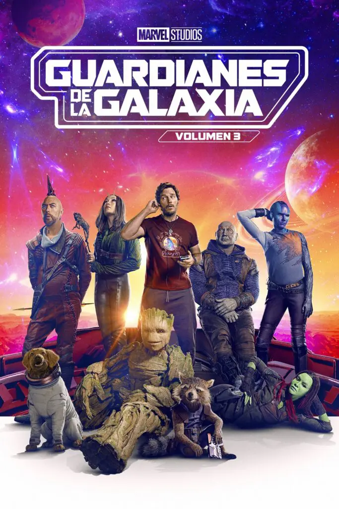 Póster de Guardianes de la Galaxia: Volumen 3