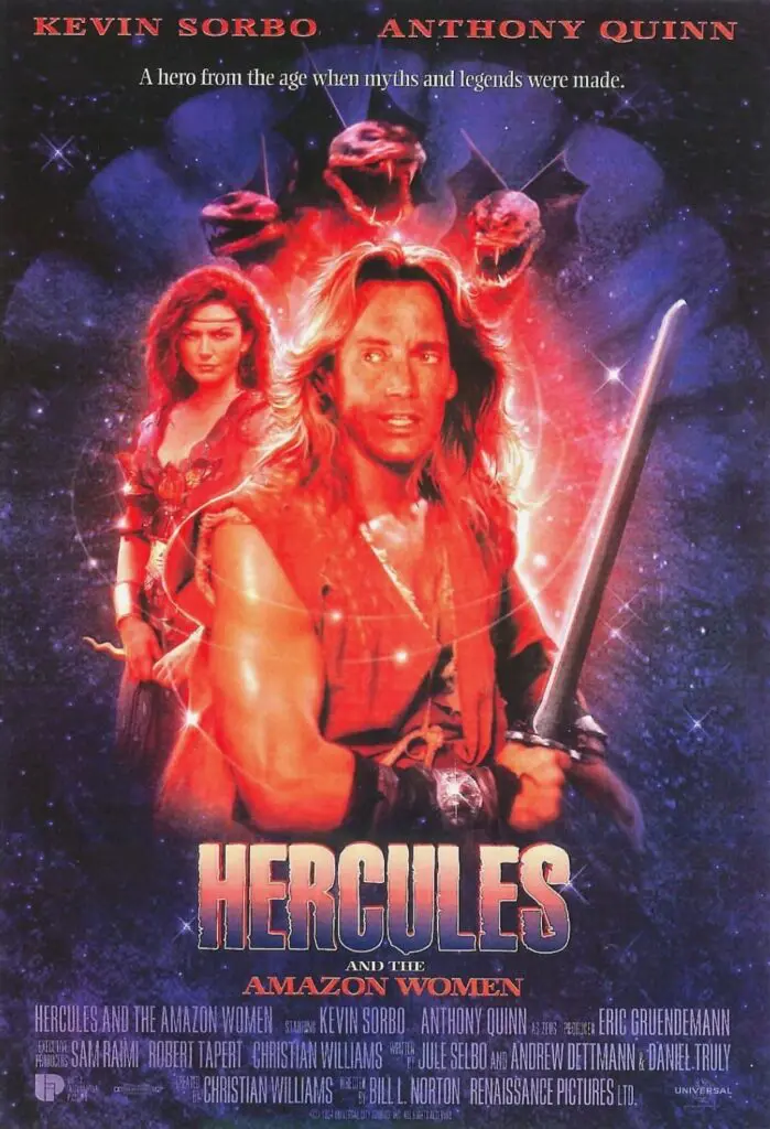 Póster de Hércules y las amazonas