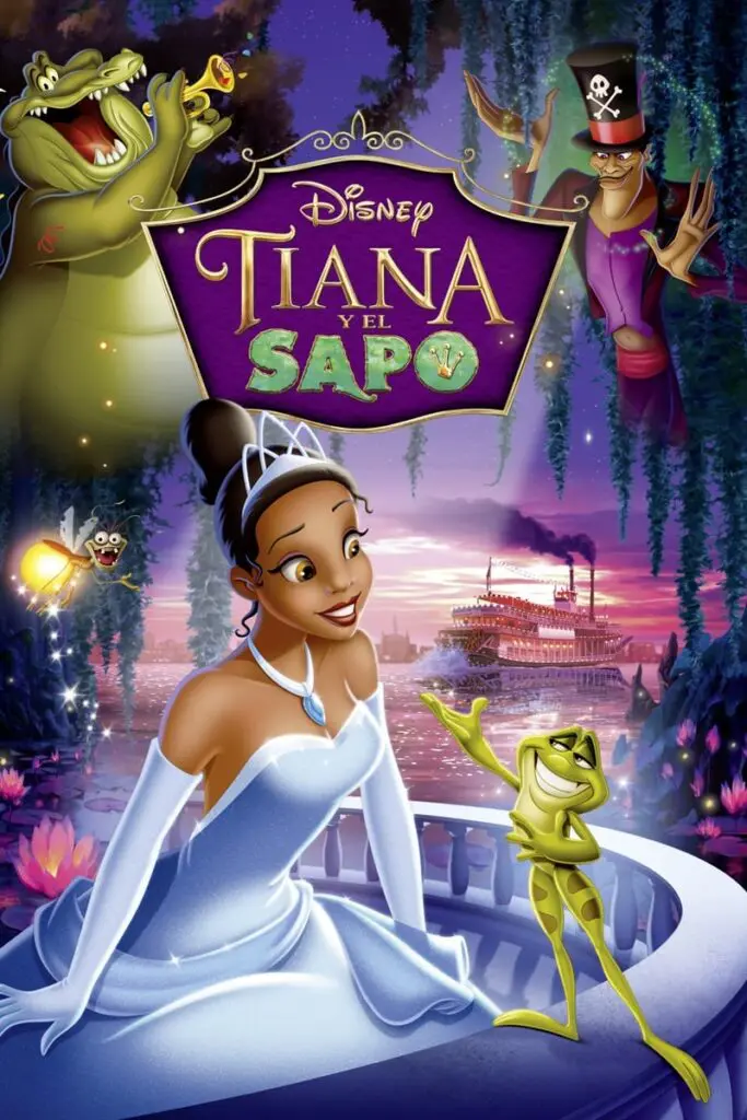 Póster de Tiana y el sapo