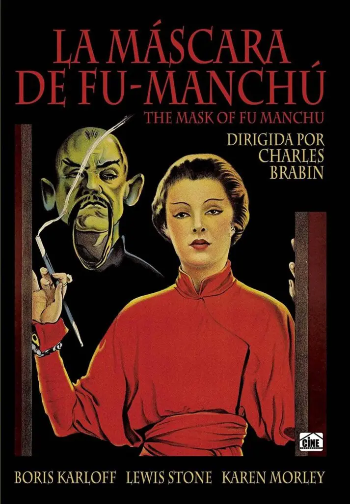 Póster de La máscara de Fu Manchú