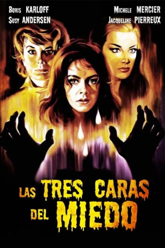 Póster de Las tres caras del miedo