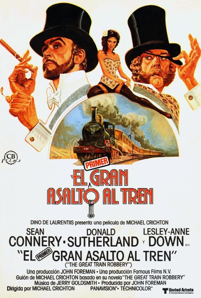 Póster de El primer gran asalto al tren