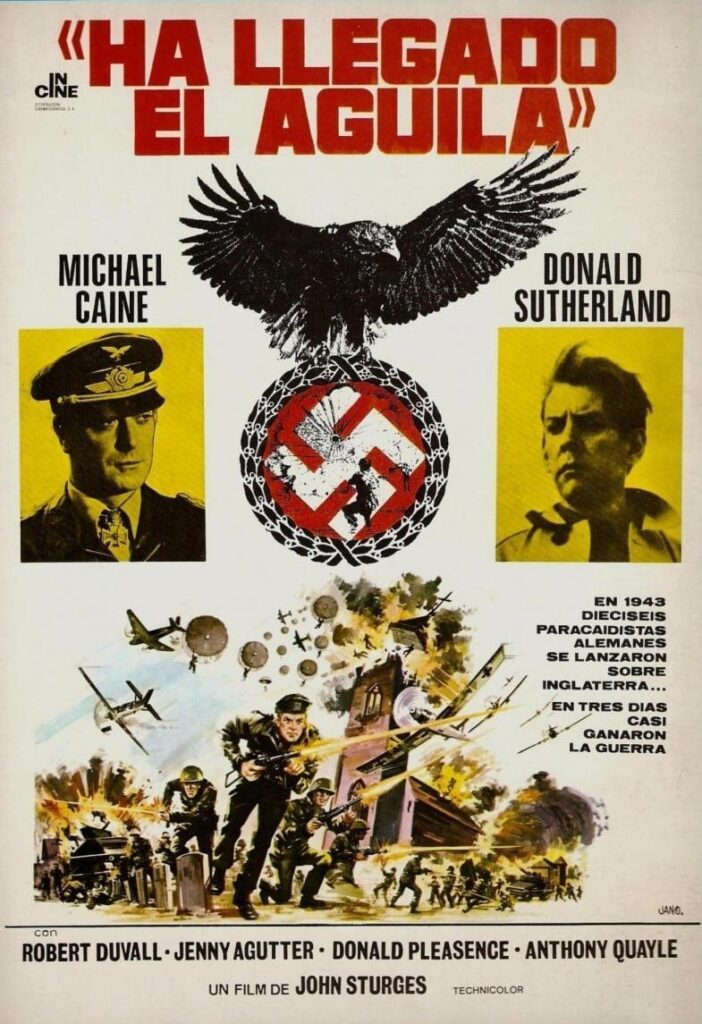 Póster de Ha llegado el águila