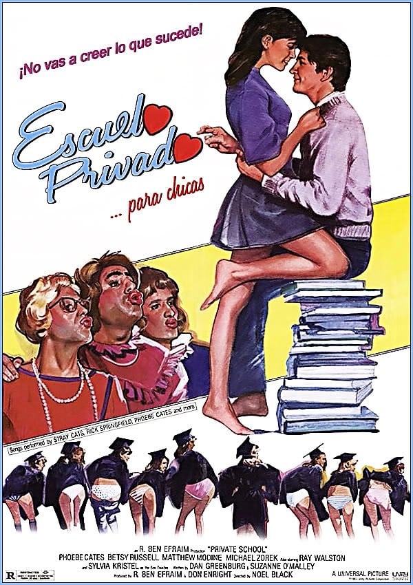 Póster de Escuela privada… para chicas