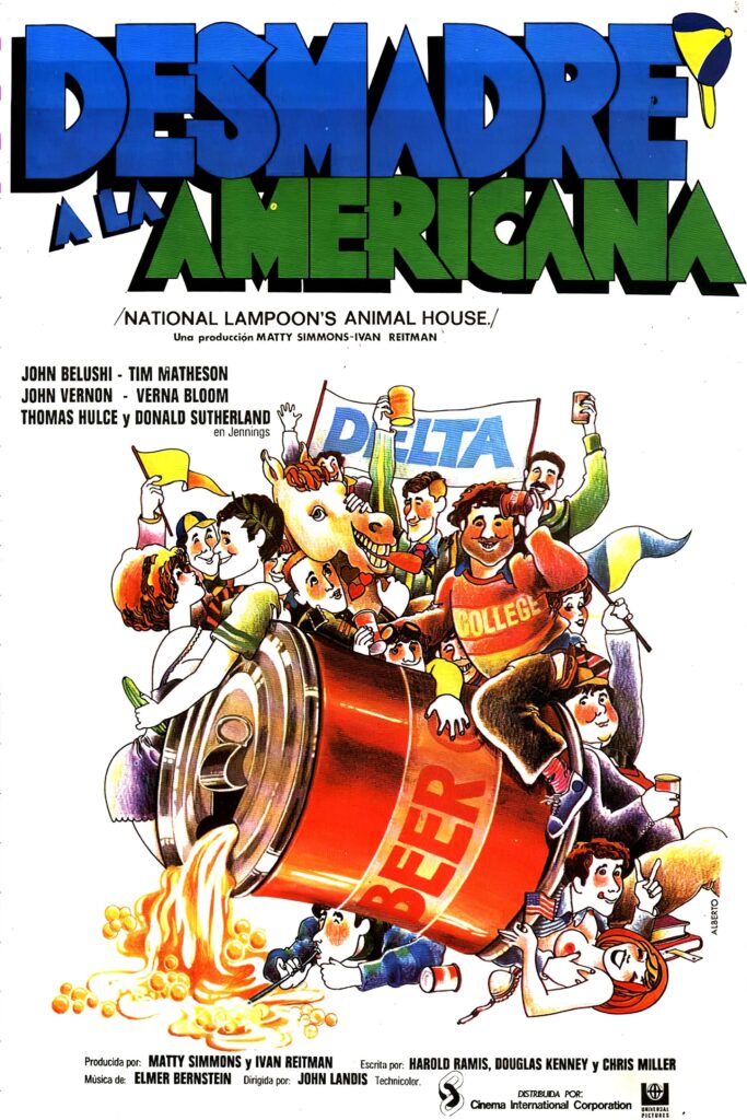Póster de Desmadre a la americana