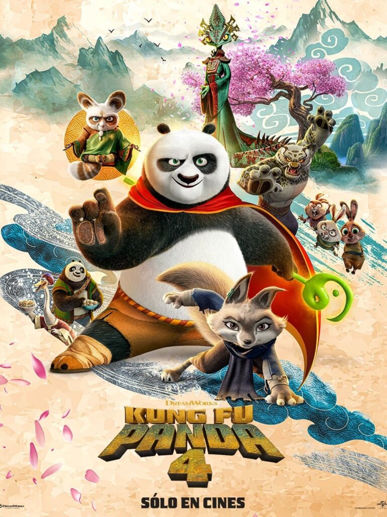 Póster de Kung Fu Panda 4