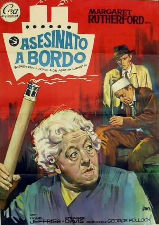 Póster de Asesinato a bordo