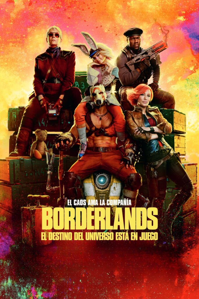 Póster de Borderlands: El destino del universo está en juego.