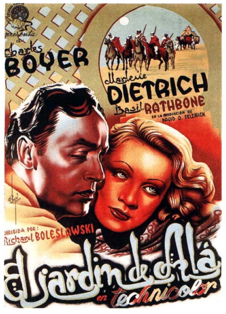 Póster de El jardín de Alá