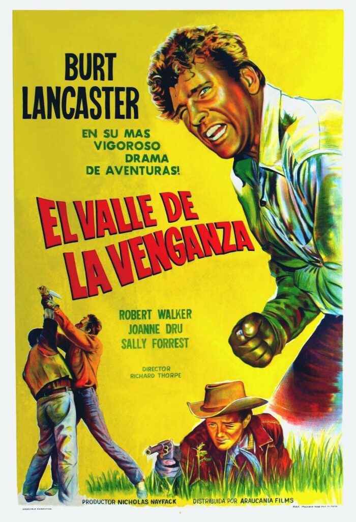 Póster de El valle de la venganza