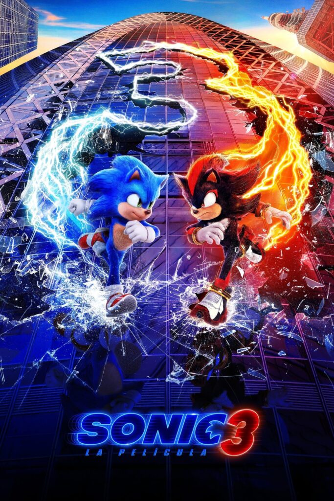 Póster de Sonic 3: La película